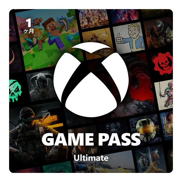 Game Pass Ultimate 1ヶ月（Xbox Series X|S, Windows, Cloud Gaming Devices, Xbox One）|オンラインコード版