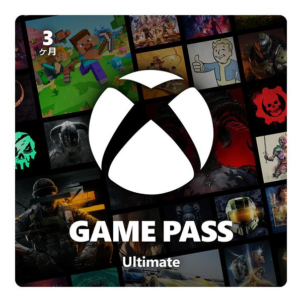 Game Pass Ultimate 3ヶ月（Xbox Series X|S, Windows, Cloud Gaming Devices, Xbox One）|オンラインコード版